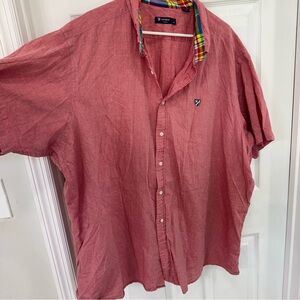 Daniel Cremieux Casual Red Button-Down‎ Shirt